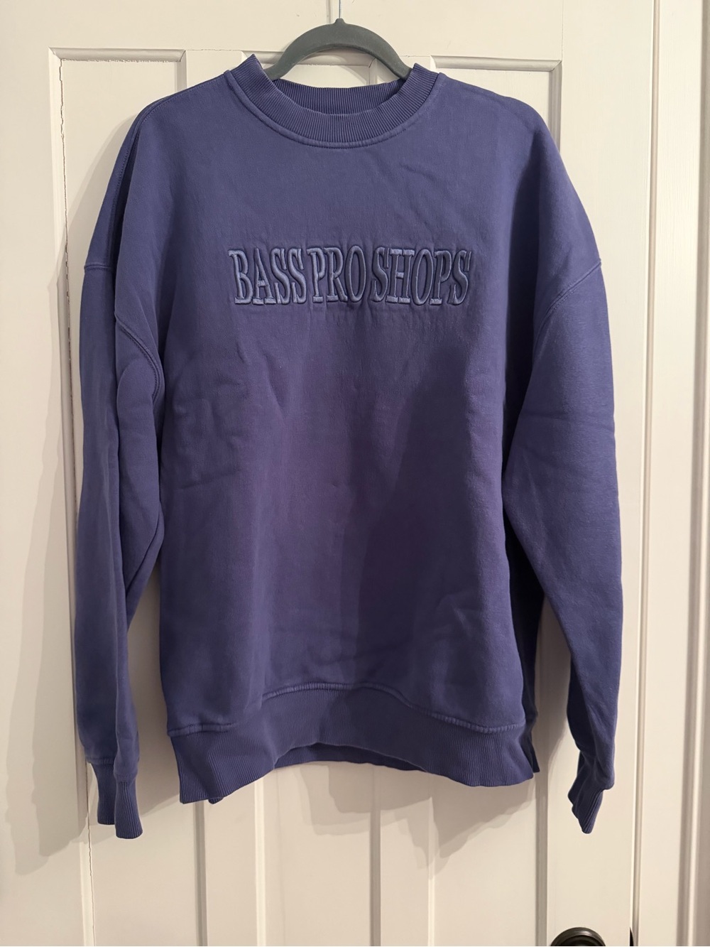 Bass Pro Shops Men's Crewneck Sweatshirt - Lavender Purple